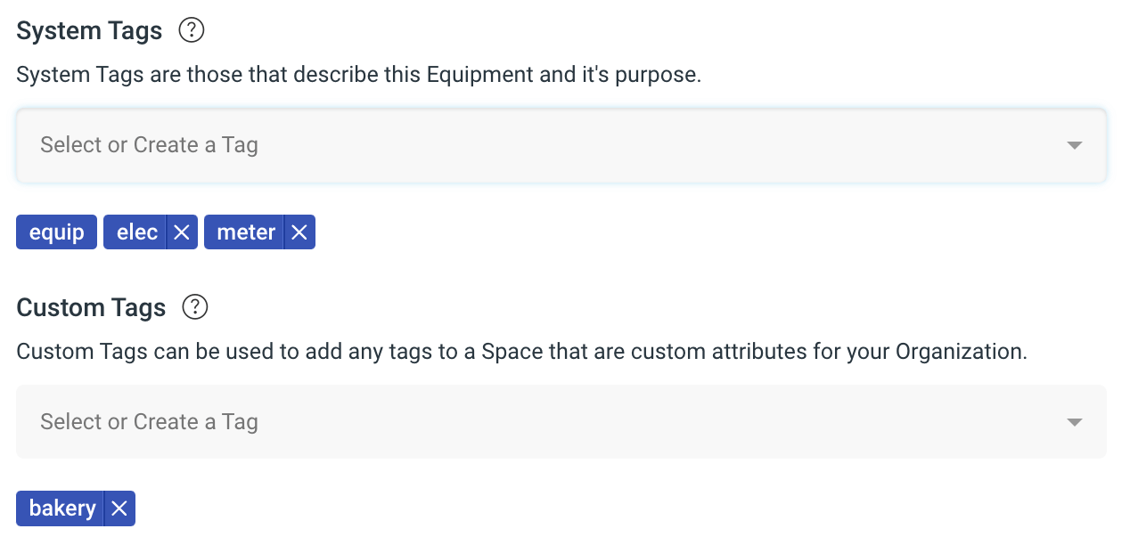 Tag Selection