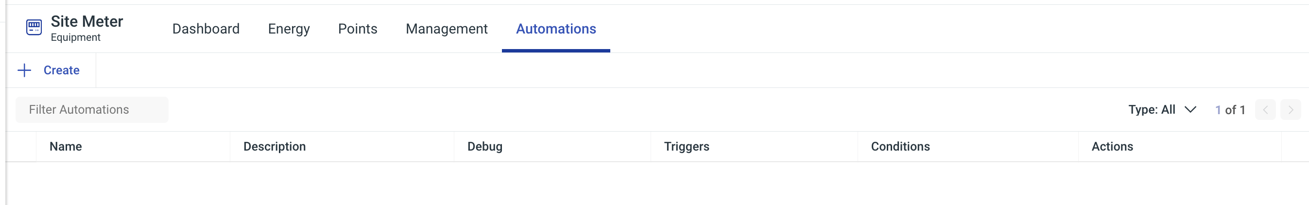 Automation Tab