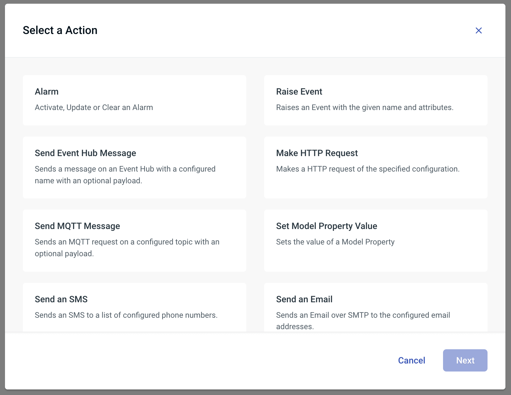 Selecting an Action