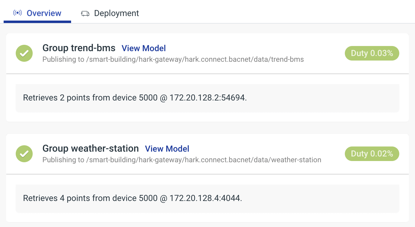 Viewing an Adapter's Overview