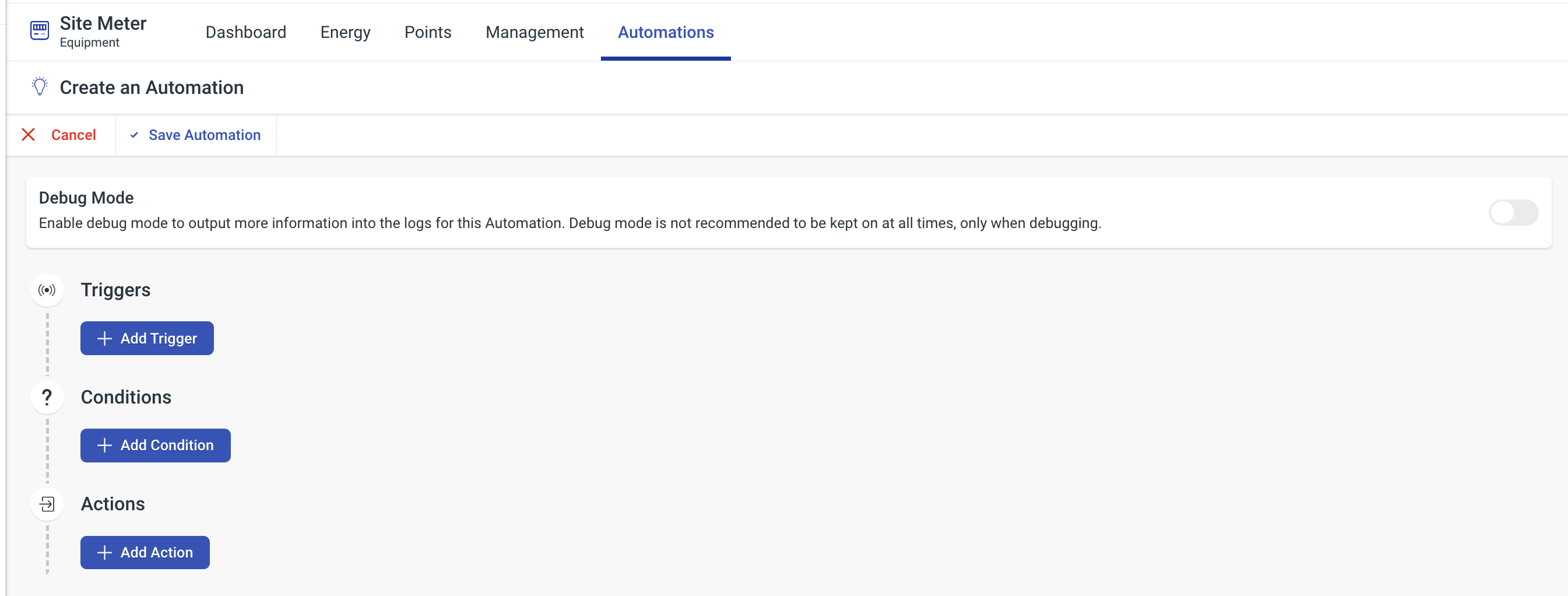 Creating an Automation
