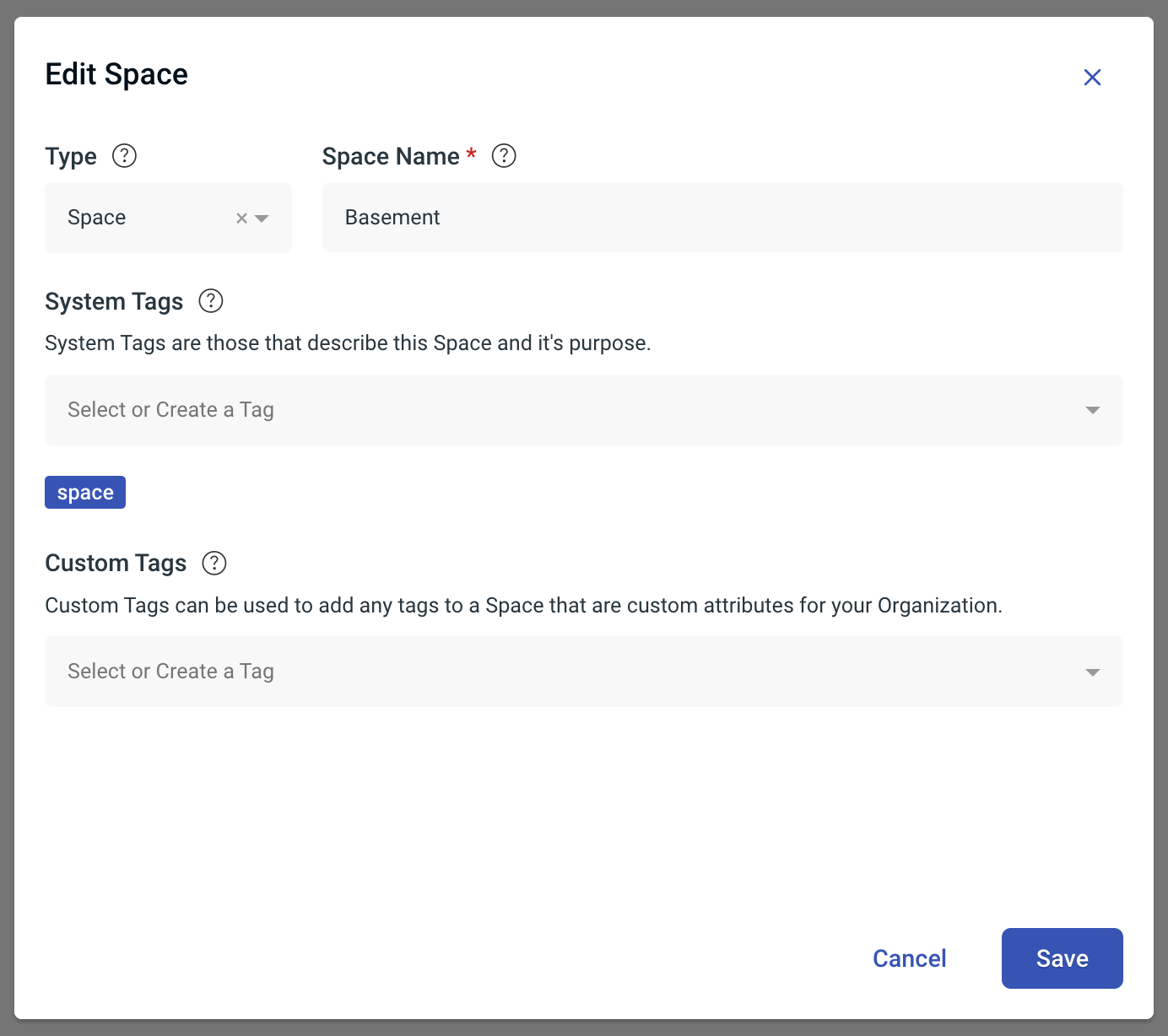 Edit Space